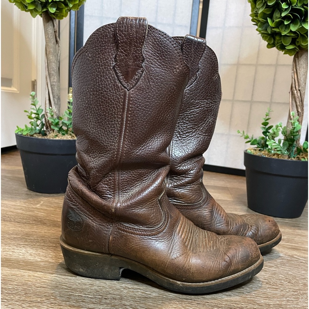 SOLD Georgia Boots Comfort Core Men’s Western Cowboy Work Boots Size 8